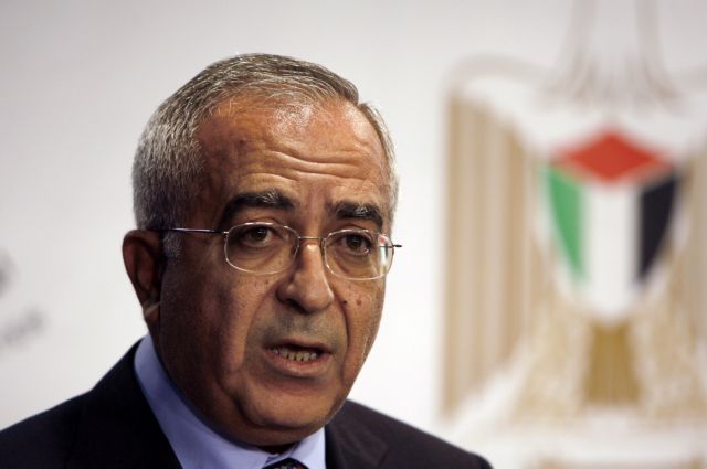 Καρδιακή προσβολή υπέστη ο Παλαιστίνιος πρωθυπουργός Σαλάμ Φαγιάντ