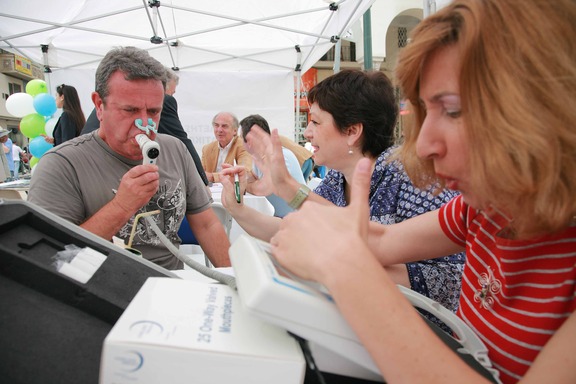 Δωρεάν αναπνευστικός έλεγχος στο κέντρο της Αθήνας