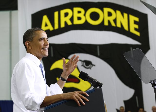 Συνάντηση Ομπάμα με τους κομάντο της επιχείρησης κατά του Μπιν Λάντεν