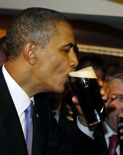 «Δεσμοί αίματος» συνδέουν ΗΠΑ και Ιρλανδία, λέει ο Μπαράκ Ομπάμα