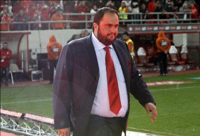 Η ΕΠΟ απέρριψε την έφεση του ποδοσφαιρικού Εισαγγελέα κατά Μαρινάκη