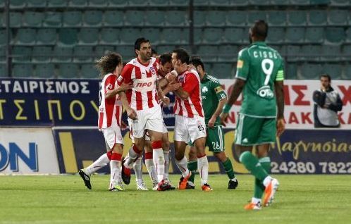 Ο Ολυμπιακός Βόλου επικράτησε 2-1 του Παναθηναϊκού