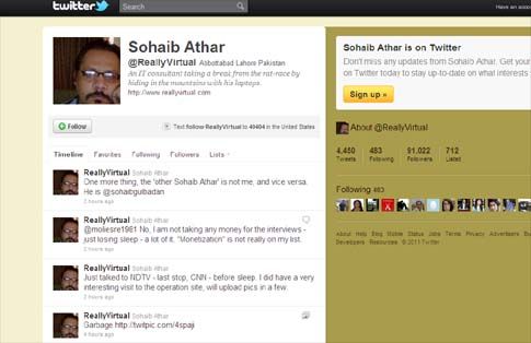 Σταρ του Διαδικτύου έχει γίνει ο άνδρας που μετέδωσε την επέμβαση κατά του Μπιν Λάντεν