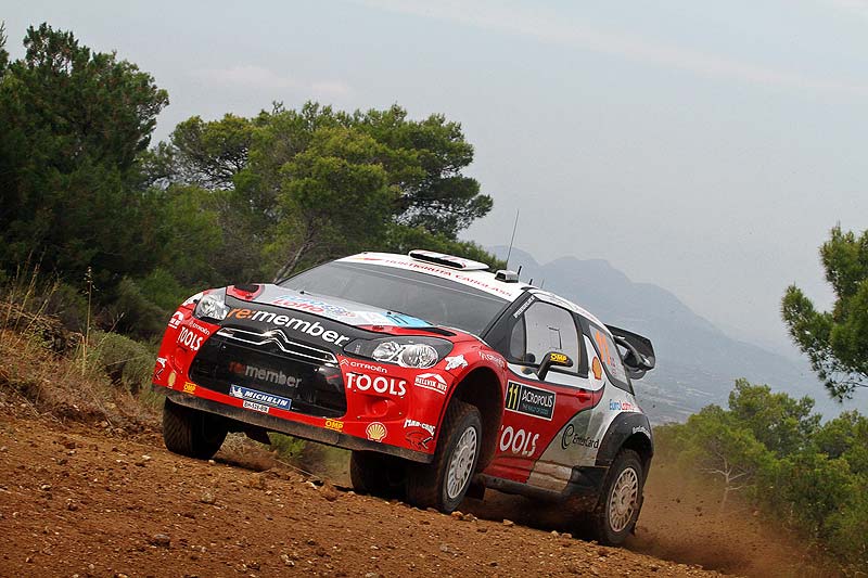 WRC – Ράλι Ακρόπολις 2011, ΕΔ1: Νίκη του P. Solberg στη Θήβα