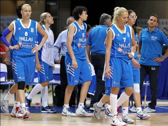 Ηττήθηκε και αποκλείσθηκε η εθνική γυναικών στο Ευρωμπάσκετ