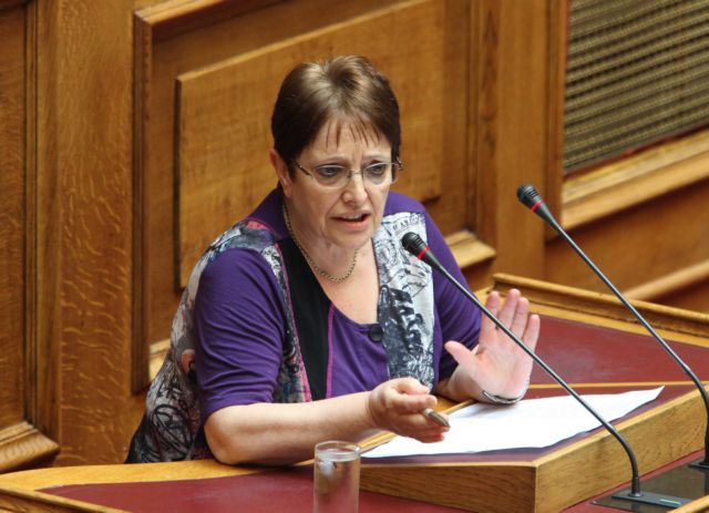 Σχέδιο της κυβέρνησης για εκφοβισμό του κόσμου καταγγέλλει η Αλέκα Παπαρήγα