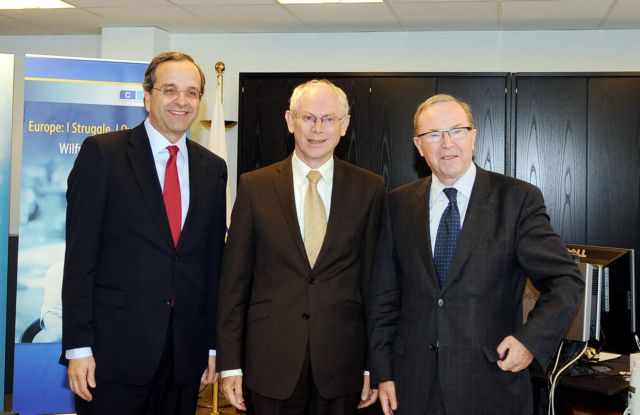 Ικανοποίηση στη ΝΔ από το ταξίδι Σαμαρά σε Βρυξέλλες, Παρίσι