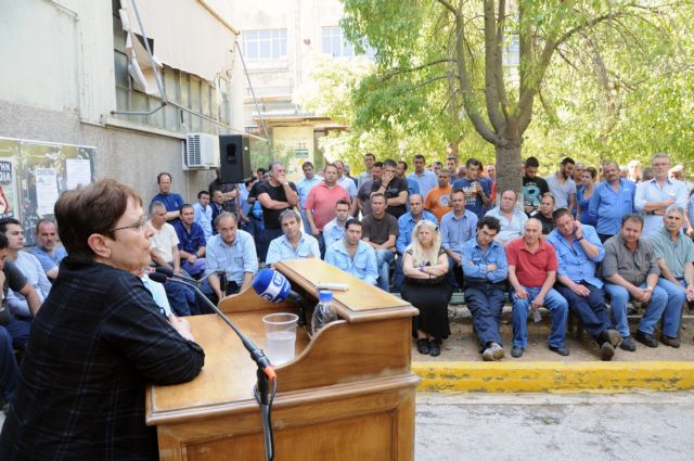 Χρειαζόμαστε κίνημα αποτελεσματικό, λέει η Αλ.Παπαρήγα με αφορμή τους «Αγανακτισμένους»