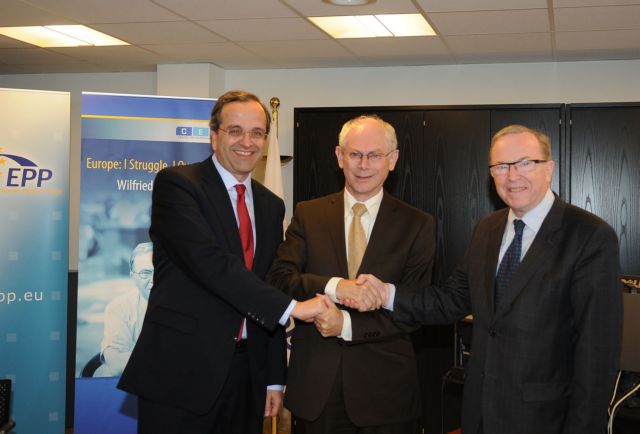 Συστάσεις Βαν Ρομπάι προς Σαμαρά για πολιτική συναίνεση