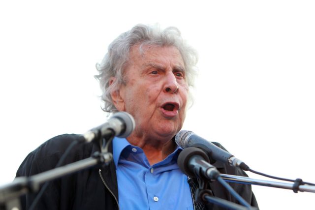 «Όχι» και στο νέο Μνημόνιο είπε ο Μ.Θεοδωράκης από την πλατεία Αριστοτέλους