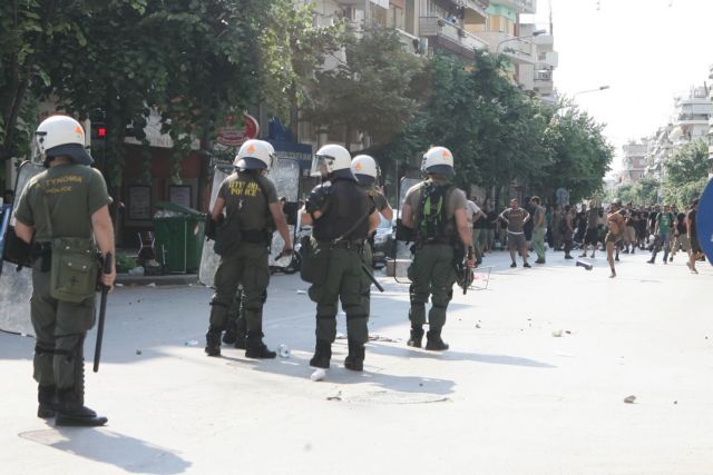 Αστυνομική έφοδος κατά της κατάληψης του Ορφανοτροφείου στην Άνω Τούμπα