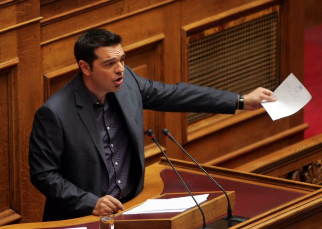 Διαπληκτισμός Τσίπρα και Απ.Κακλαμάνη στην Ολομέλεια της Βουλής