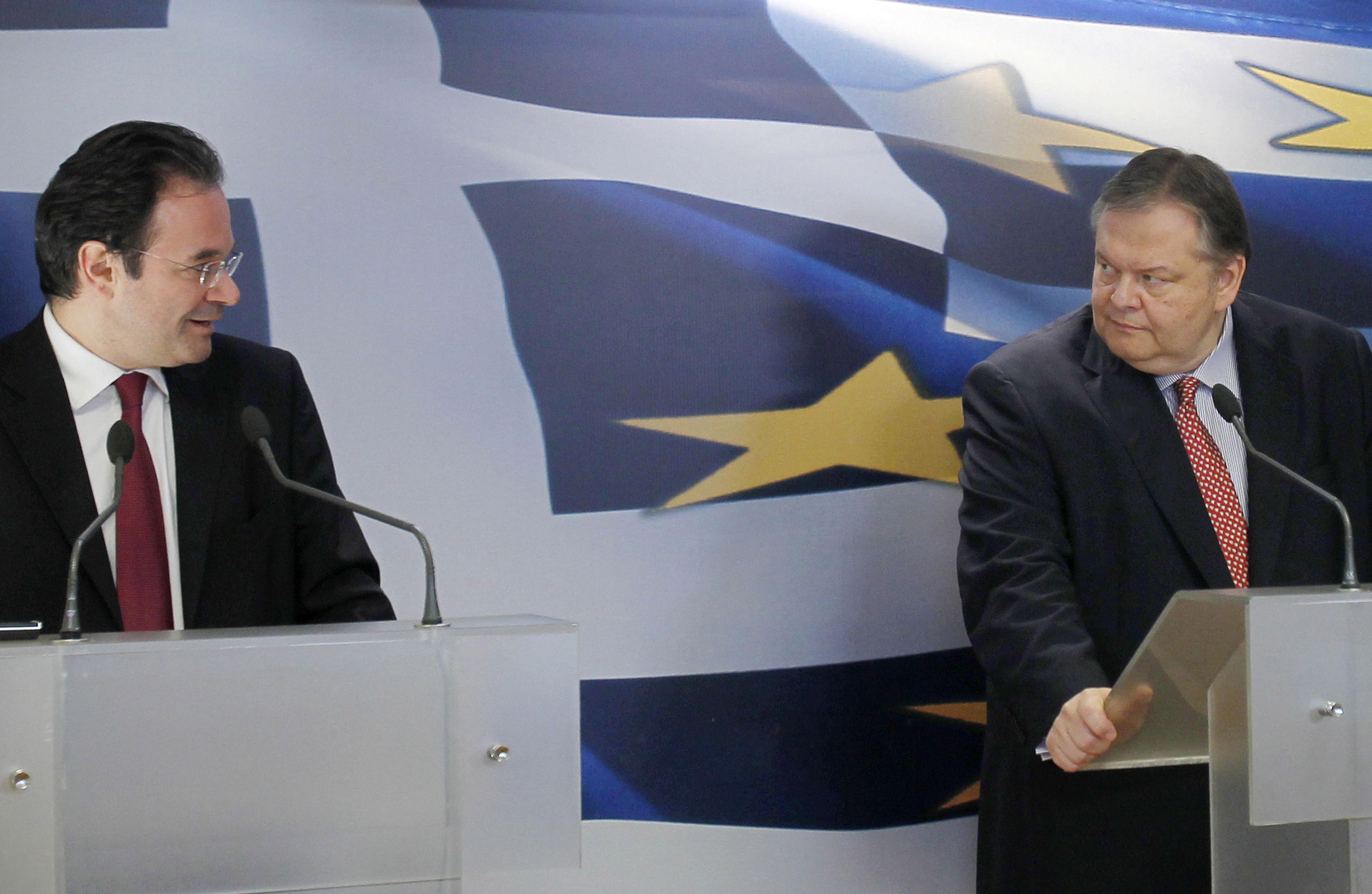 «Ήρθα στον πραγματικό πόλεμο» είπε ο Βενιζέλος αναλαμβάνοντας την Οικονομία