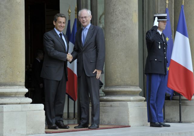 Συναντήσεις του Χερμάν βαν Ρομπάι με τη γαλλική ηγεσία για το ελληνικό χρέος