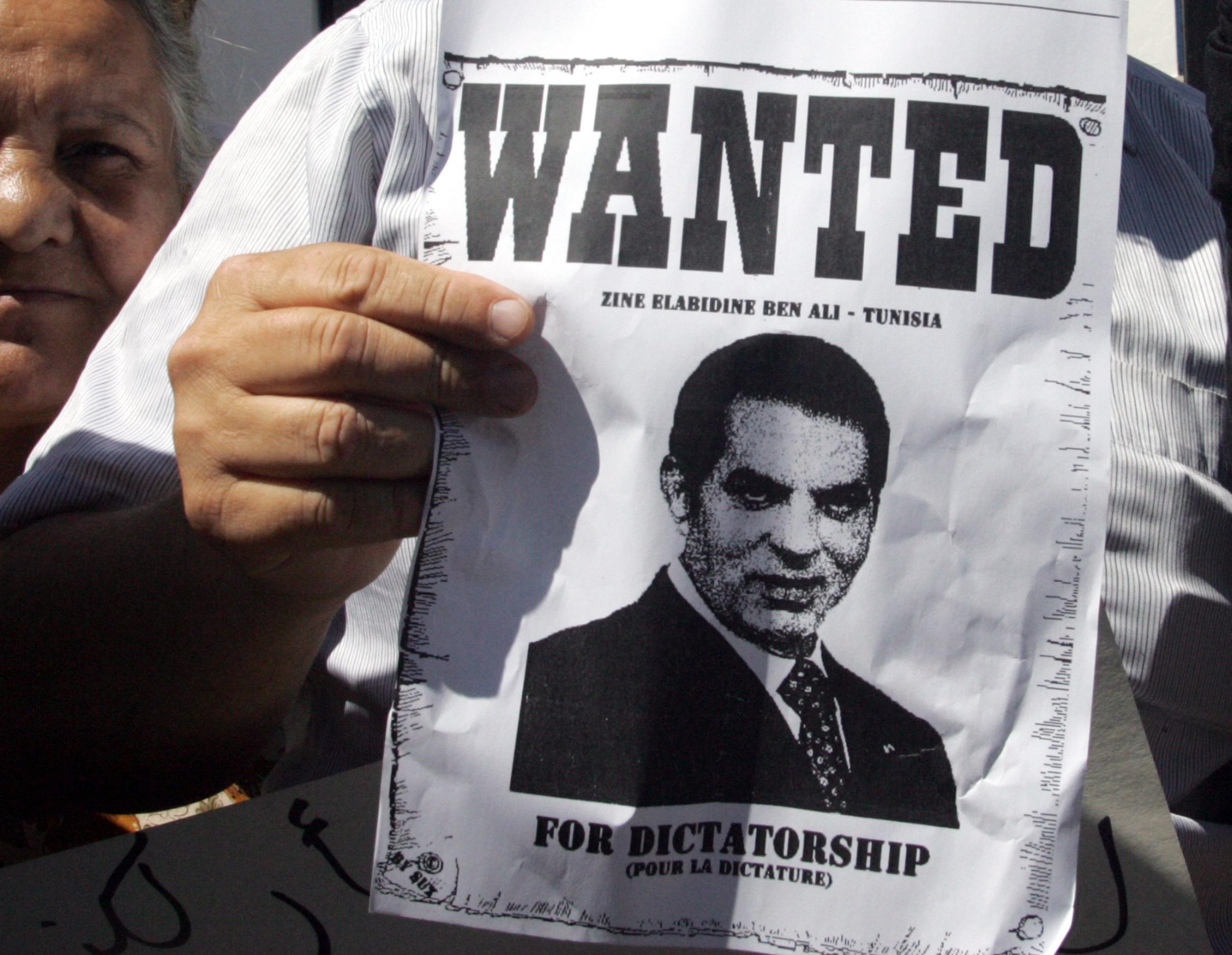 Φυλάκιση 35 ετών και βαρύ πρόστιμο για τον Μπεν Άλι και τη σύζυγό του