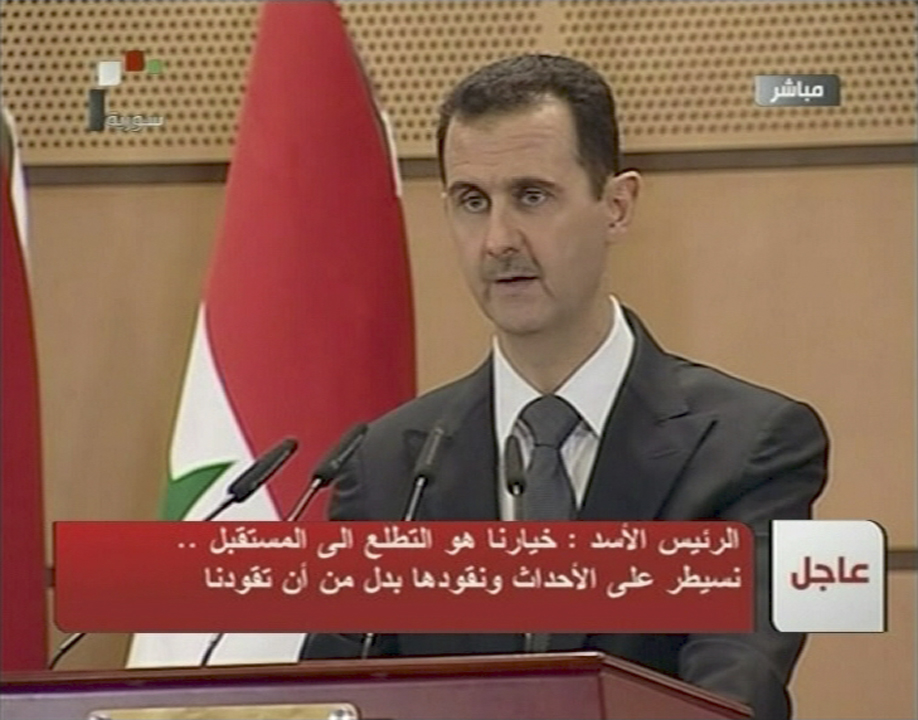 Διεθνή συνωμοσία κατά της Συρίας «βλέπει» πάλι ο Μπασάρ αλ-Άσαντ