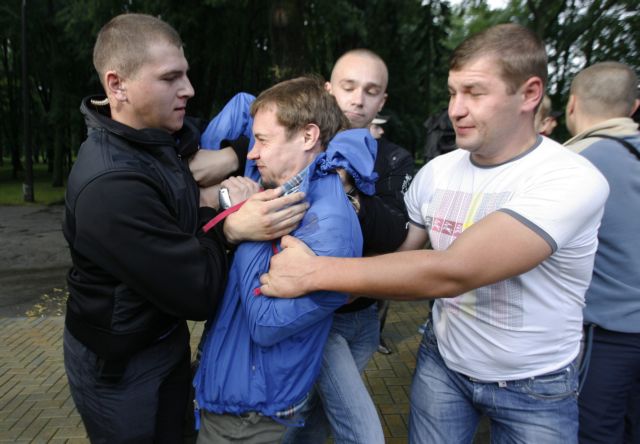 Δεκάδες συλλήψεις σε αντικυβερνητική διαδήλωση στη Λευκορωσία