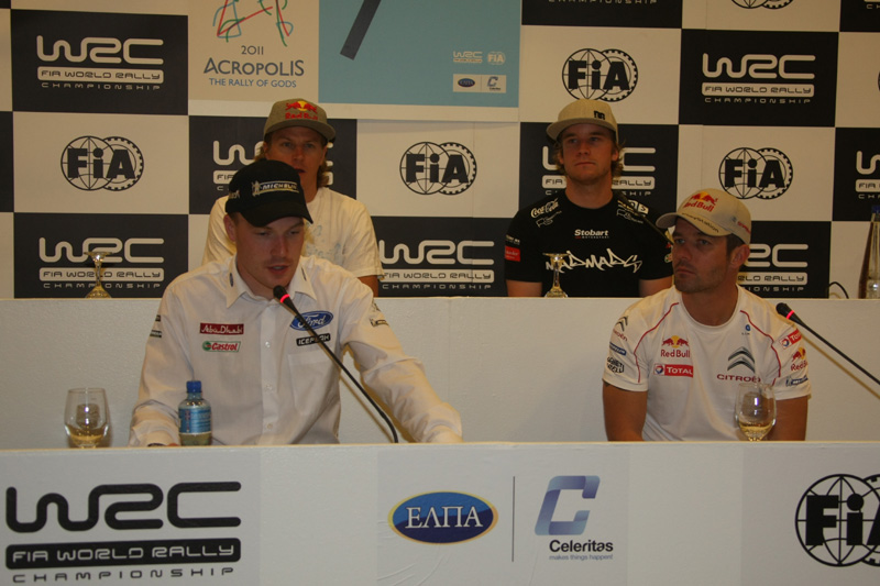 WRC – Ράλι Ακρόπολις 2011: Η συνέντευξη Τύπου πριν τον αγώνα