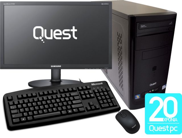 Είκοσι χρόνια Quest PC με προσφορά Quest X Power U με οθόνη στα €499
