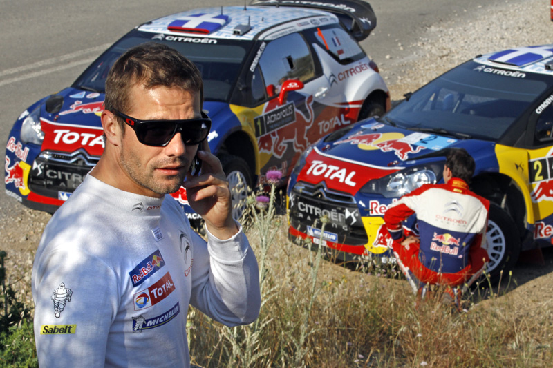 WRC – Ράλι Ακρόπολις 2011, 1η μέρα: Δηλώσεις στο τελευταίο Service Park
