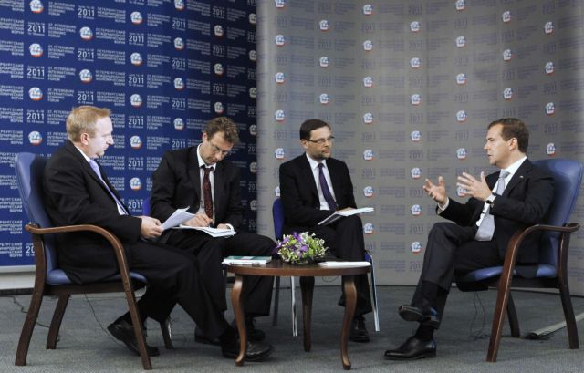 «Όχι» Μεντβέντεφ σε ενδεχόμενο ψήφισμα του Συμβουλίου Ασφαλείας κατά της Συρίας