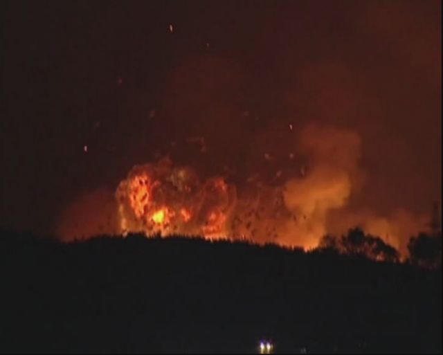 Χιλιάδες άτομα εγκατέλειψαν περιοχή της Ρωσίας, εξαιτίας φωτιάς σε αποθήκη πυρομαχικών