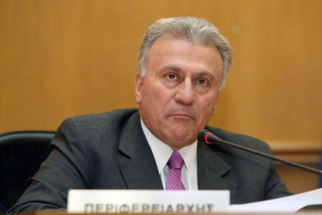 Σε αργία ετέθη ο περιφερειάρχης Κεντρικής Μακεδονίας Παναγιώτης Ψωμιάδης