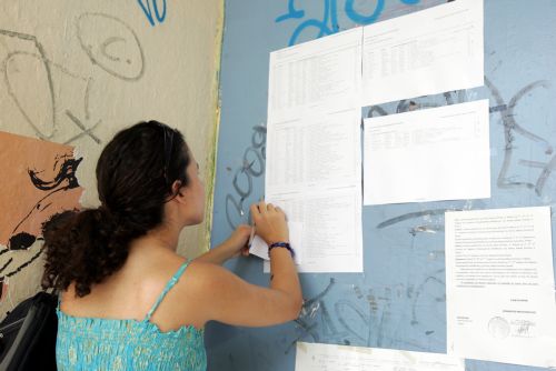 Η κατανομή του αριθμού των εισακτέων στην Tριτοβάθμια Eκπαίδευση