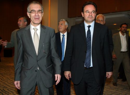 Με τη διοίκηση της Εθνικής Τράπεζας συναντήθηκε ο υπουργός Οικονομικών