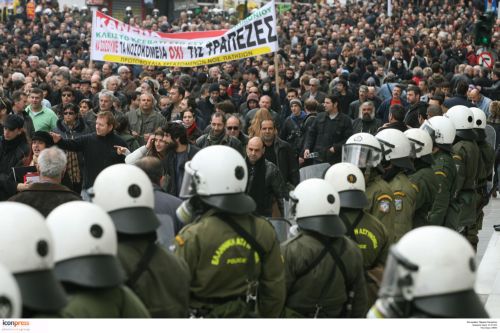 Πέντε χιλιάδες αστυνομικοί  για να μείνει ανοιχτή «δίοδος» στη Βουλή