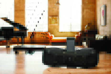 Επαναφορτιζόμενο φορητό ηχείο Logitech για iPod και iPhone