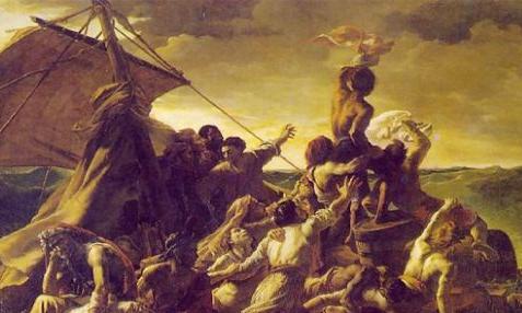 Ο πίνακας για τη φρεγάτα Μέδουσα μεταφέρεται στο σανίδι από τον Θ.Μοσχόπουλο