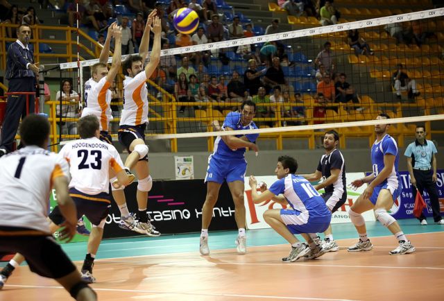 «Καθαρή» ήττα της εθνικής βόλεϊ ανδρών από την Ολλανδία