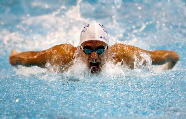 Στα ημιτελικά των 200μ. πεταλούδα Δρυμωνάκος και Δημητριάδης