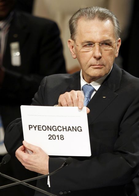 Στην Πιεονγκτσάνγκ της Νοτίου Κορέας οι Χειμερινοί Ολυμπιακοί Αγώνες του 2018