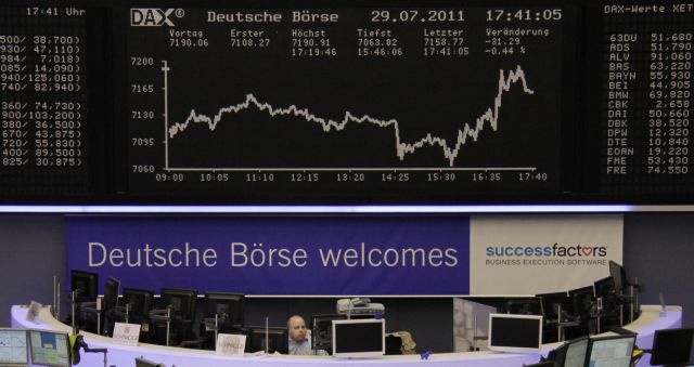 Με πτώση έκλεισαν την εβδομάδα ευρωπαϊκές αγορές και Γουόλ Στριτ