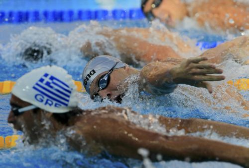 Εκτός τελικών στα 200μ. πεταλούδα Δρυμωνάκος και Δημητριάδης