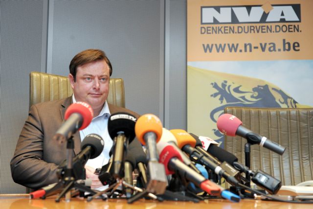 Απορρίπτουν οι Φλαμανδοί πρόταση για κυβέρνηση συνασπισμού στο Βέλγιο