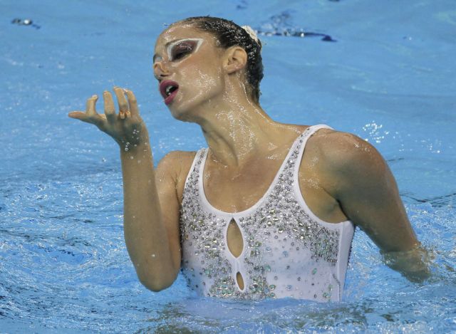 Στον τελικό του ελεύθερου προγράμματος συγχρονισμένης κολύμβησης η Σολωμού