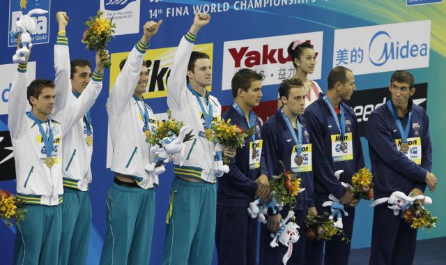 Σε Αυστραλία και Ολλανδία τα χρυσά στα 4Χ100 ελεύθερο