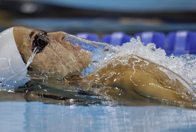 Στα ημιτελικά με Πανελλήνιο ρεκόρ η Δράκου στα 50μ. ύπτιο