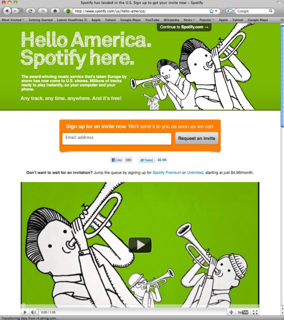 Δωρεάν πρόσβαση σε 13 εκατομμύρια τραγούδια στις ΗΠΑ