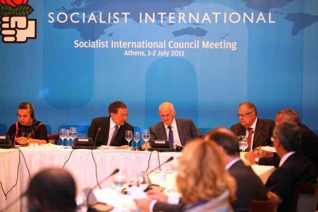 Ολοκληρώθηκαν οι εργασίες της συνόδου της Σοσιαλιστικής Διεθνούς