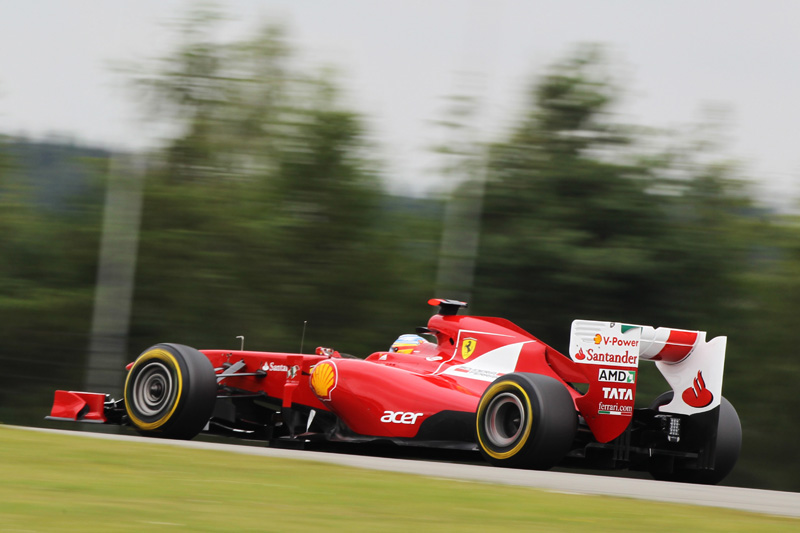 F1 – GP Γερμανίας 2011, ΕΔ1: Ο Fernando Alonso ξανά στην κορυφή