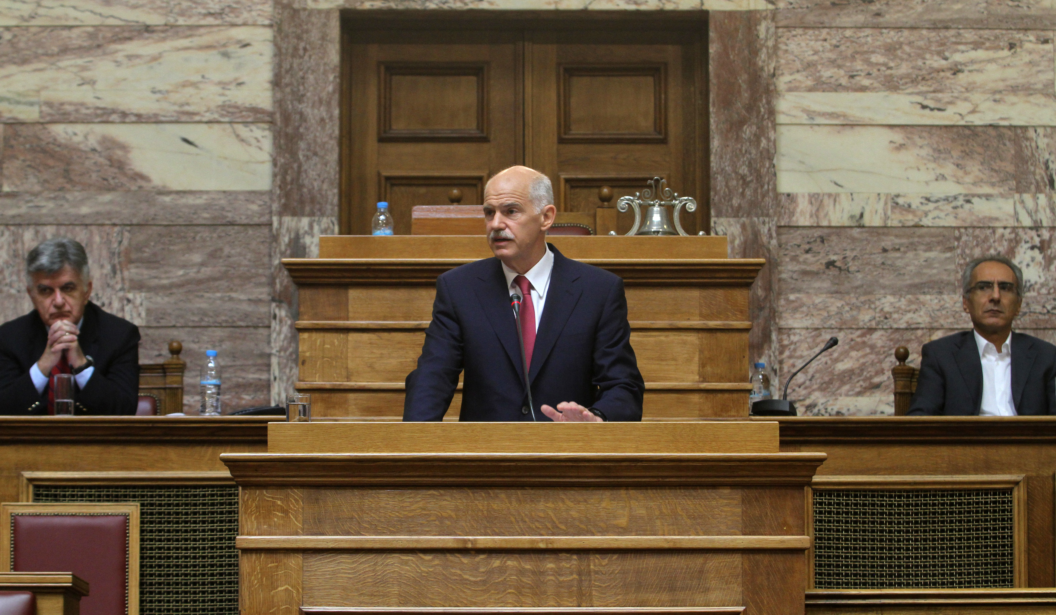 «Κρατήσαμε τη χώρα στον πυρήνα της ΕΕ» τόνισε ο πρωθυπουργός, ασκώντας δριμύτατη κριτική στη ΝΔ