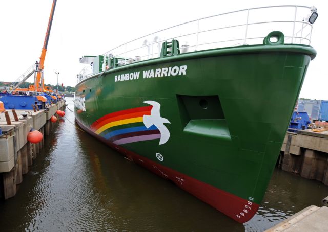Καθελκύστηκε το Rainbow Warrior III της Greenpeace