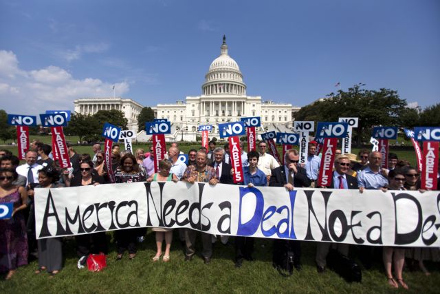Παραμένει το αδιέξοδο στην Ουάσινγκτον για το όριο δανεισμού