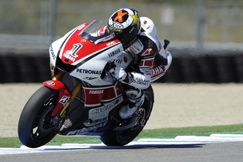 MotoGP ΗΠΑ 2011, ΕΔ1-2: Ο Jorge Lorenzo μπροστά από τις Honda