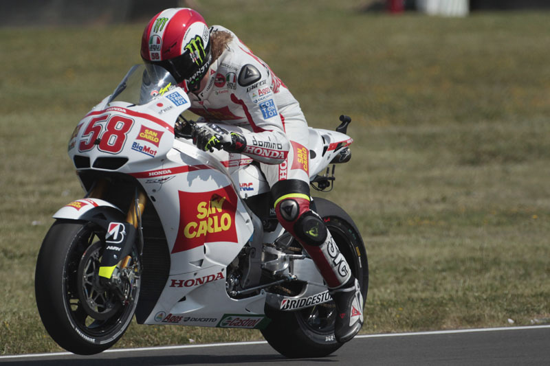 MotoGP Ιταλίας 2011, ΕΔ1-2: Τυπικός Marco Simoncelli