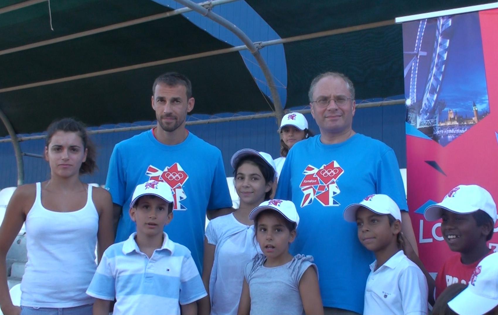 Ευχές Ιακωβάκη στον Βρετανό Πρέσβη εν όψει Λονδίνου 2012